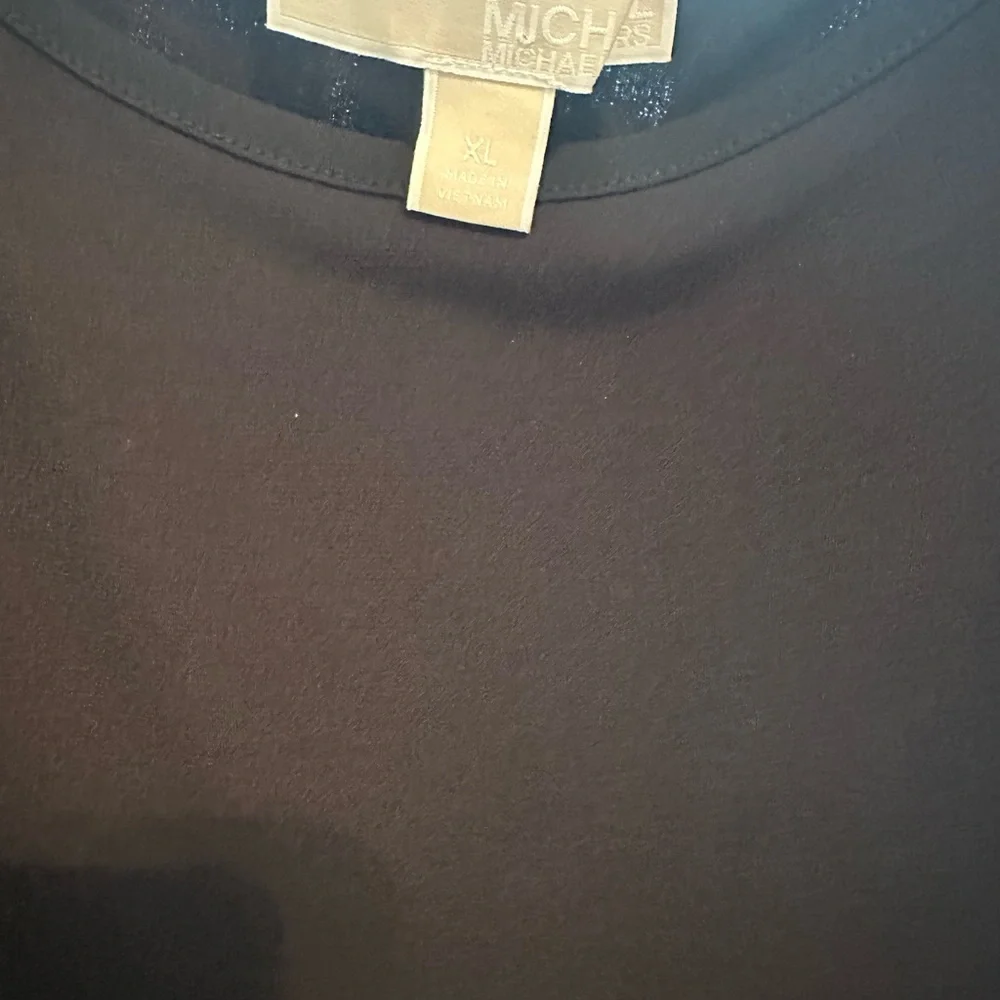 Michael Kors Black Top - Picture 4 of 4